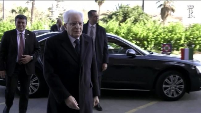 Mattarella a Palermo per commemorare il fratello Piersanti
