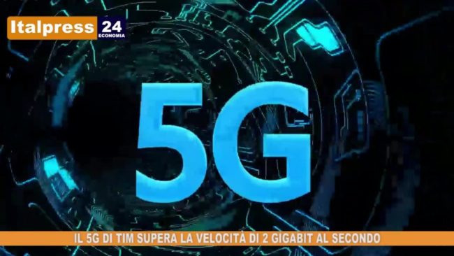 Il 5G di Tim supera i 2 Gigabit al secondo