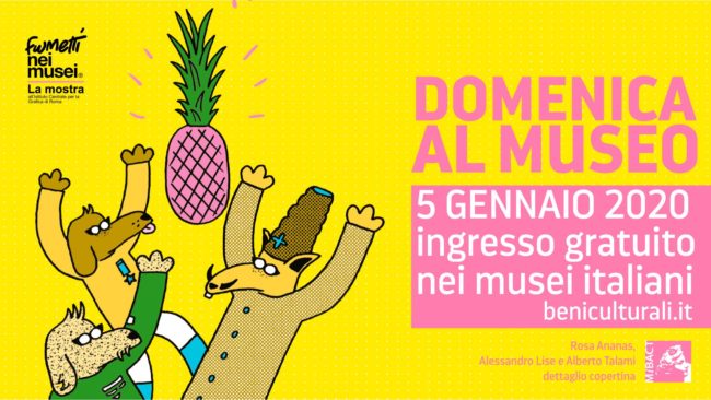 MUSEI, IL 5 GENNAIO TORNANO LE DOMENICHE GRATUITE
