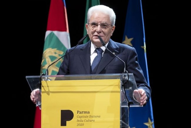 PARMA 2020, MATTARELLA “SARÀ LA VETRINA DELL'ITALIA”