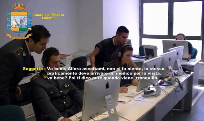 FALSE INVALIDITA' A INDIVIDUI SANI, SGOMINATA UN'ORGANIZZAZIONE