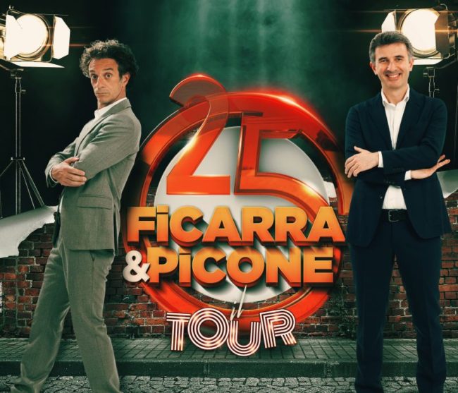 “ABBIAMO FATTO…25 ANNI”, FICARRA E PICONE A LUGLIO ALL'ARENA DI VERONA