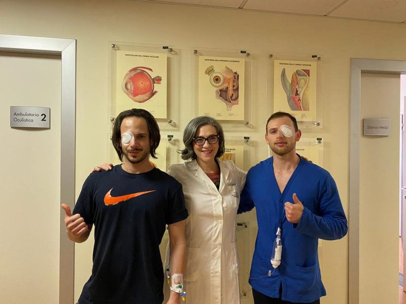 “Nuova vita” per due giovani, due trapianti di cornea all’ospedale di Lentini