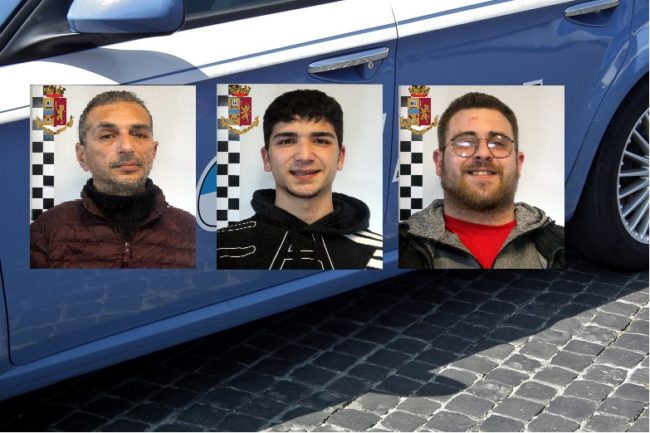 Marijuana, cocaina e hashish pronti alla vendita in casa: arrestati 3 pusher