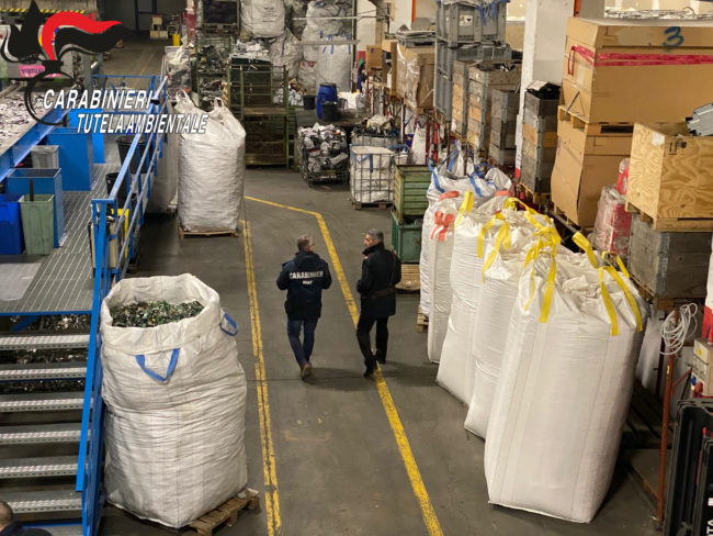 Operazione Black Sun, traffico illecito di rifiuti su scala internazionale: sequestrato impianto di 4 milioni di euro