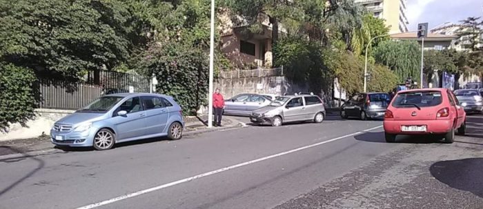 Catania, incidente in zona Tondo Gioeni: traffico in tilt