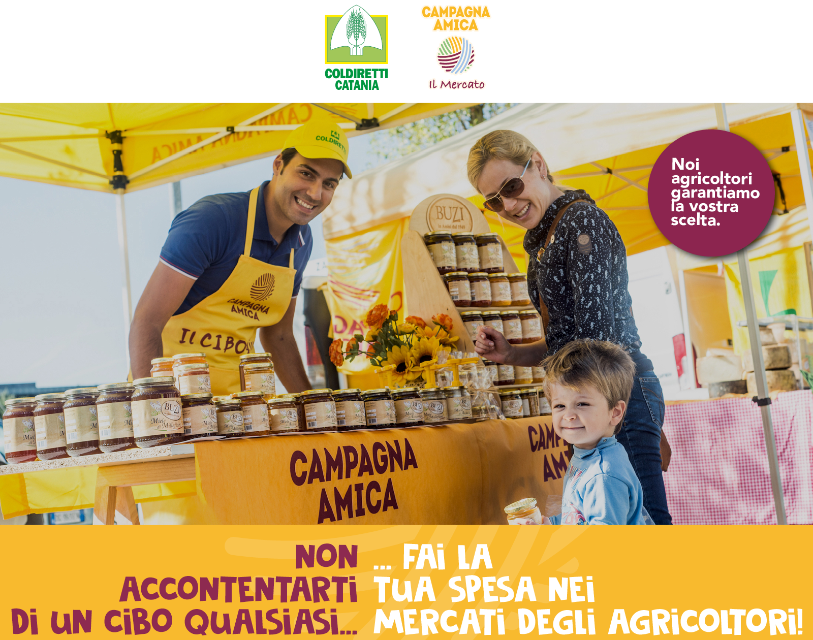 Catania, arriva il Mercato Coldiretti Campagna Amica al chiuso: specialità catanesi a km zero