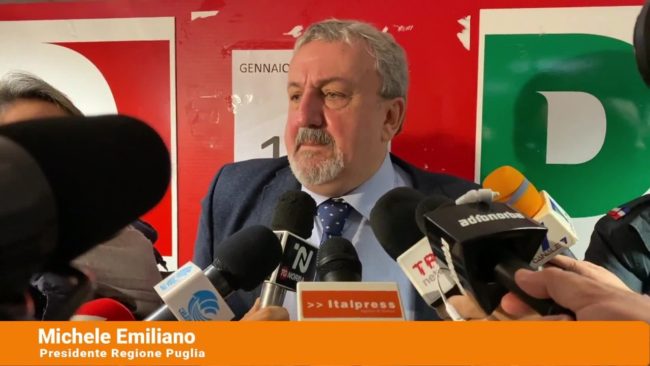 Puglia, Primarie centrosinistra. Emiliano: “Andate a votare”