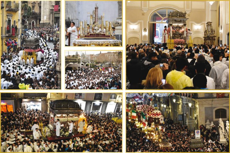 Catania si prepara alla festa di Sant’Agata: domani la presentazione del calendario “agatino” 2020