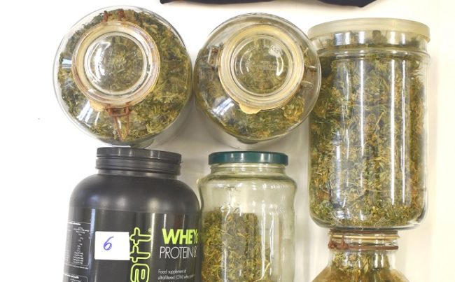 Quasi un chilo di marijuana nascosto tra le botti di vino in garage: arrestato 22enne