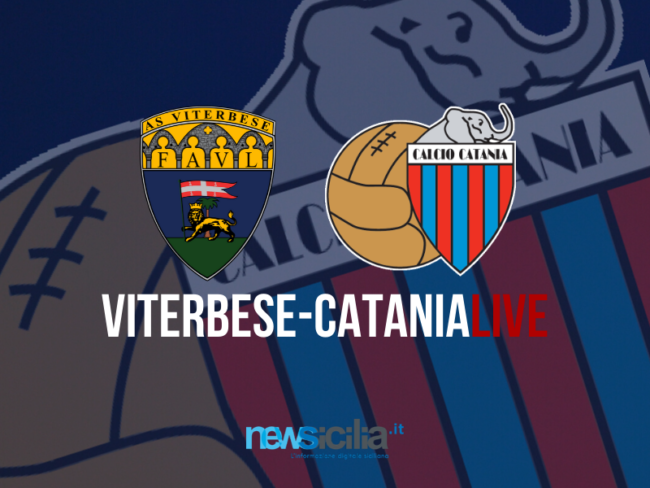 Catania punito 2-0 a Viterbo, Molinaro e Bensaja affossano gli etnei nel finale: striscia positiva interrotta – RIVIVI LA CRONACA