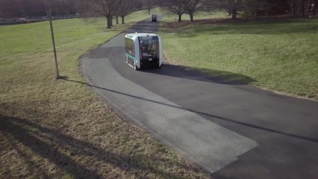 Ecco Olli, minibus elettrico senza conducente