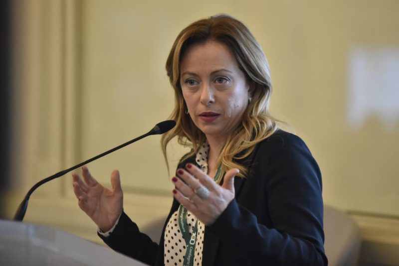Giorgia Meloni sulla ricandidatura di Musumeci: “Ne parleremo con gli alleati”