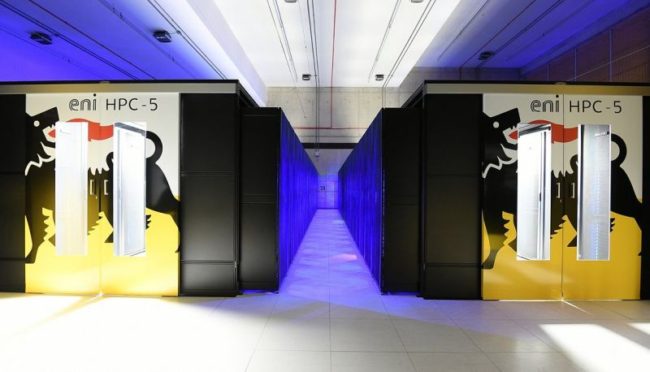 Eni avvia il nuovo supercalcolatore
