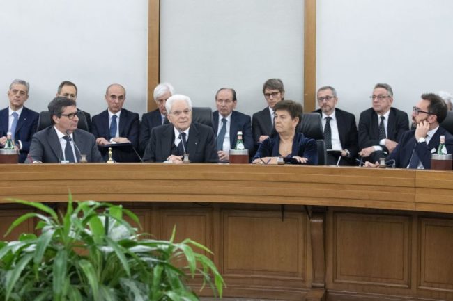 Mattarella “Serve coraggio nella ricerca del dialogo”