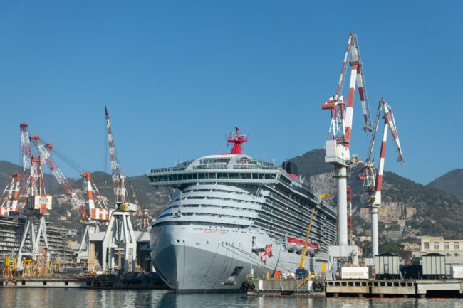 A Genova nasce Scarlet Lady, nave da crociera che rispetta l'ambiente