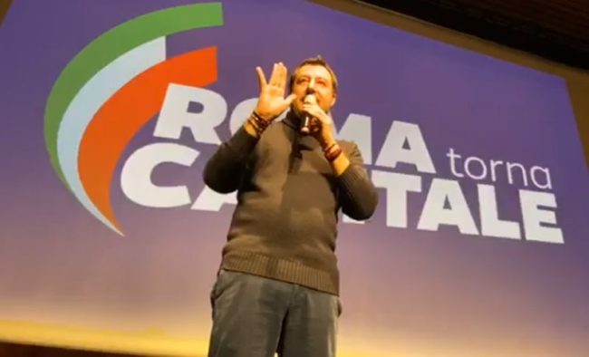 Governo, Salvini “Si voti, Lega non interessata a giochi di palazzo”