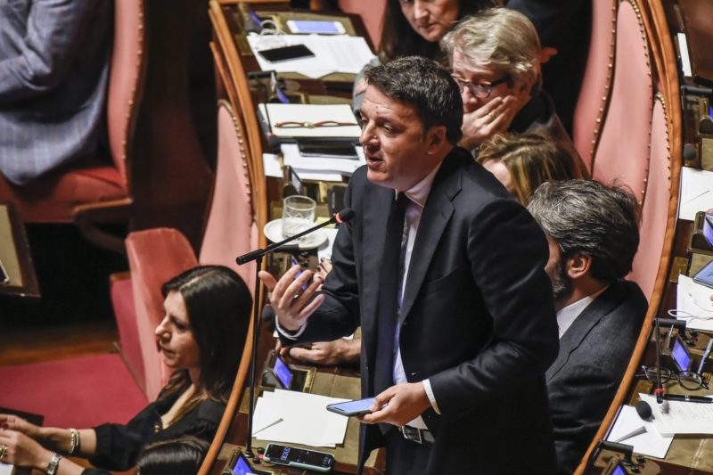 Renzi “Se cade il Governo non si va a votare subito”