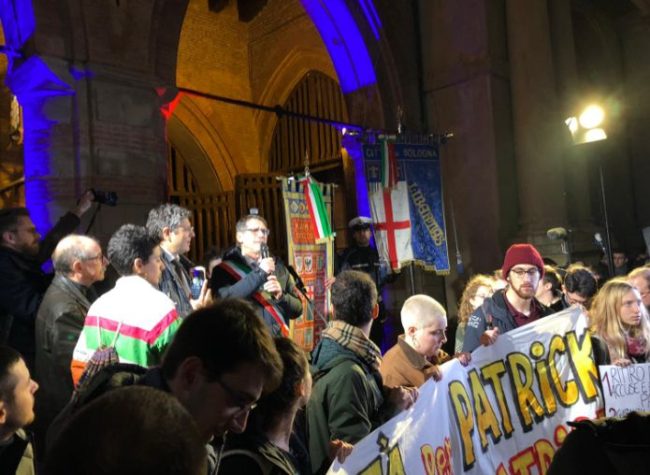 Migliaia in corteo per la liberta' di Zaky a Bologna