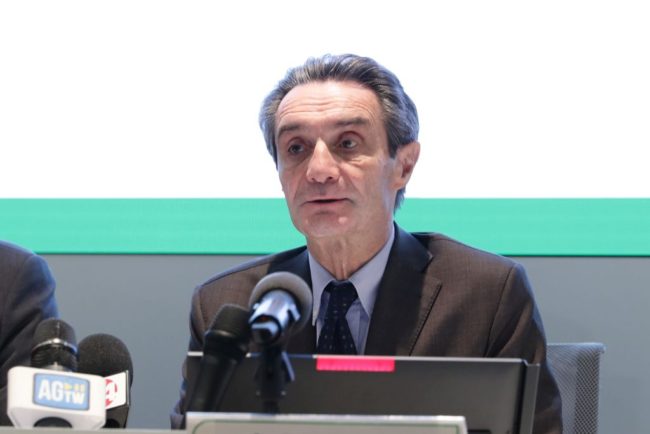 Coronavirus, Fontana “Mascherina non e' allarmismo ma precauzione”
