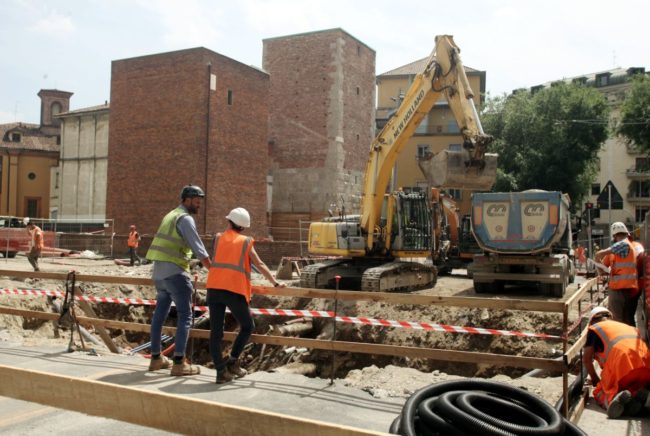 Catania, furto al cantiere della Metropolitana di Corso Indipendenza: denunciati due soggetti