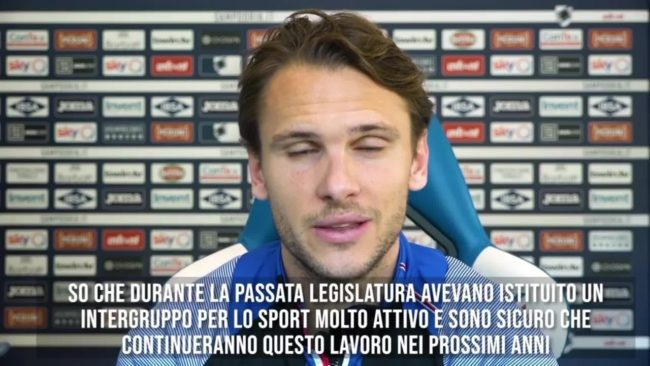 Ekdal contro l’omofobia nel calcio “Serve reagire”