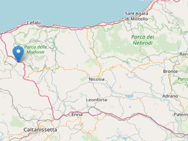 Trema la terra in Sicilia, avvertita scossa di magnitudo 3.0 con una profondità di 2 chilometri