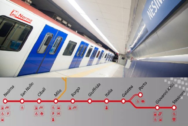 Metro Catania, disagi dei passeggeri: ascensori e scale mobili inesistenti in 4 fermate su 9 attive