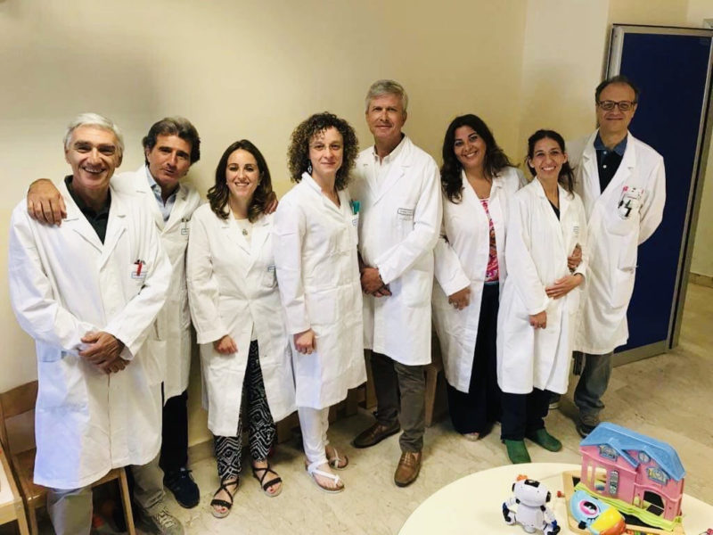 Catania, realizzato il primo intervento al Sud di ricostruzione del diaframma in un neonato
