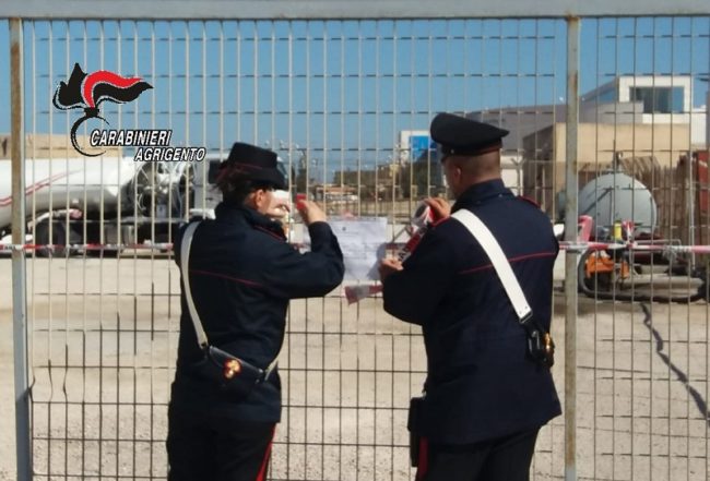 Occupazione abusiva di area demaniale: apposti i sigilli in deposito di carburanti dell’aeroporto