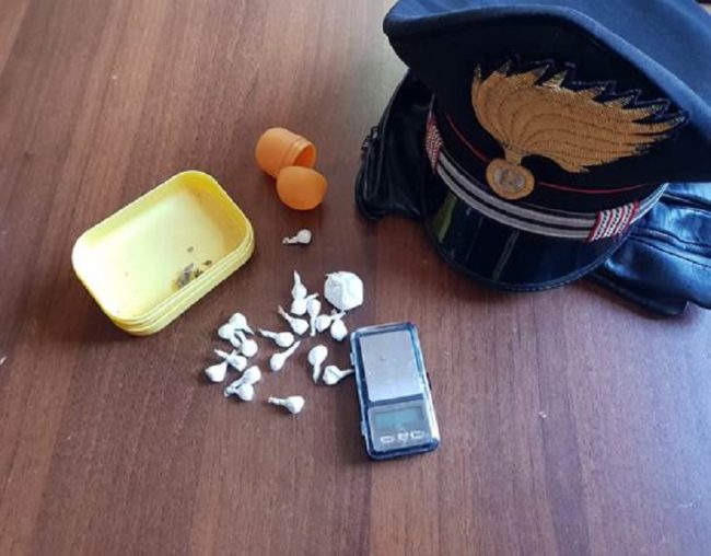 Cocaina e marijuana pronta per lo spaccio nel giorno di San Valentino: arrestato Giorgio Assenza