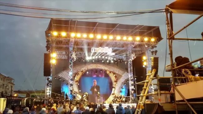Nutella porta il festival di Sanremo in citta’