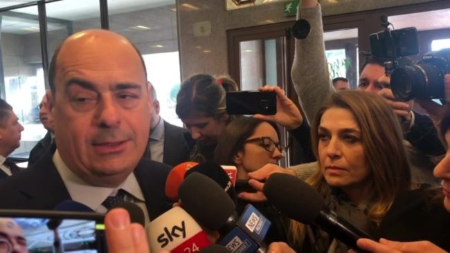 Prescrizione, Zingaretti “Soluzione si trovera’”