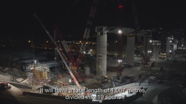 Ponte di Genova, conclusa l’ultima delle 18 pile che lo sosterranno