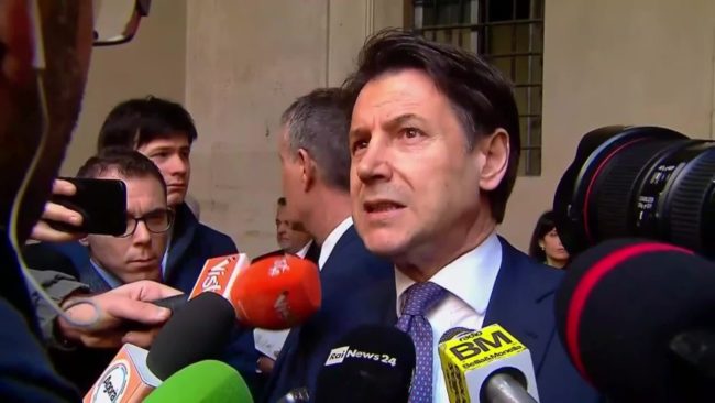 Governo, Conte “Italia Viva faccia chiarezza”
