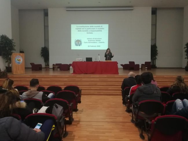 L’Istituto Carlo Gemmellaro di Catania coinvolge la figura del Notaio
