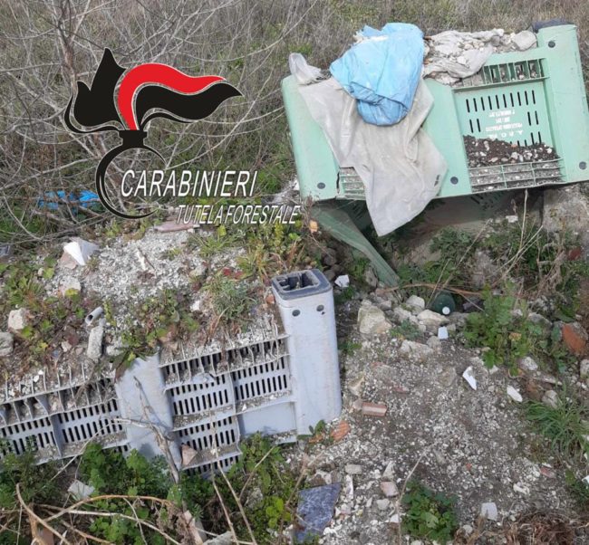 Sequestrata discarica abusiva di 35 mila mq a Pomigliano d'Arco