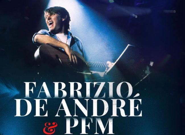 De Andre' & Pfm, arriva l'album dello storico concerto di Genova