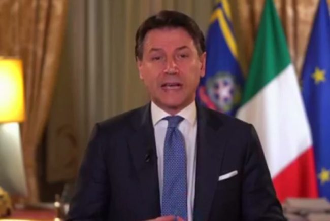 Conte “L'Italia ce la fara', serve l'impegno di tutti”