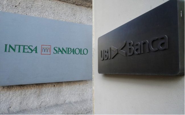 Intesa SP-UBI, Nascera' Banca dei territori, assunzioni per 2500 giovani