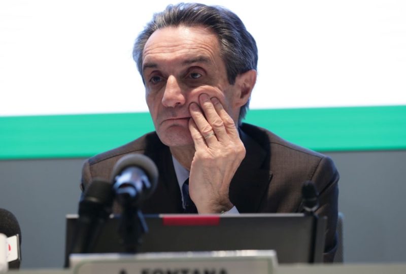 Coronavirus, Fontana “Chiederemo misure piu' rigide al Governo”