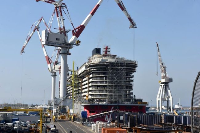 Fincantieri sospende attivita' produttive per due settimane