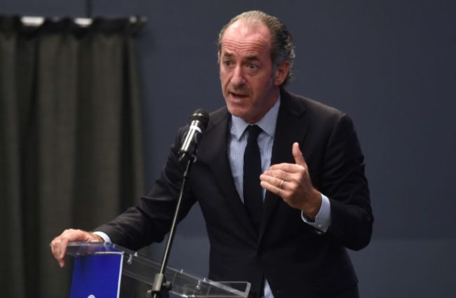 Coronavirus, Zaia “No a immunita' di gregge, tamponi per tutti”