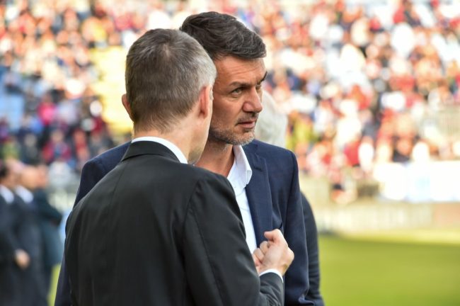 Due casi di Covid-19 al Milan: positivi Maldini e il figlio Daniel