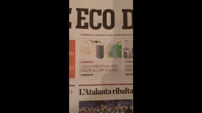 Coronavirus, all’Eco di Bergamo oltre 10 pagine di necrologi al giorno