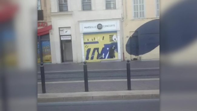 Marsiglia, scene da epidemia da Coronavirus