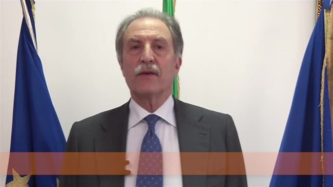 Coronavirus, Bardi: “Forza, insieme ce la faremo!”