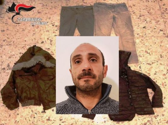 Evade dai domiciliari e commette rapina in un bar del Catanese: in manette 36enne, denunciato complice
