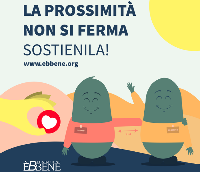 Emergenza Coronavirus, fondazione Ebbene lancia raccolta fondi per sostenere i più fragili – I DETTAGLI