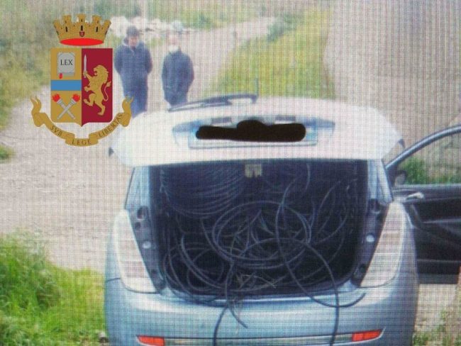 Ruba rame e scappa, ritrovato a casa di un amico grazie alle indagini della polizia